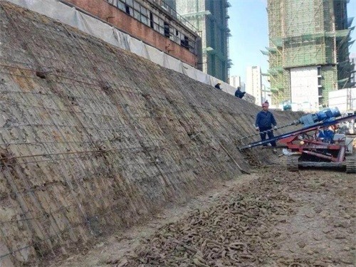 鲁甸建筑边坡支护
